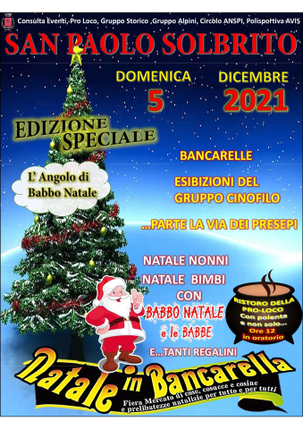 San Paolo Solbrito | Natale in Bancarella 2021