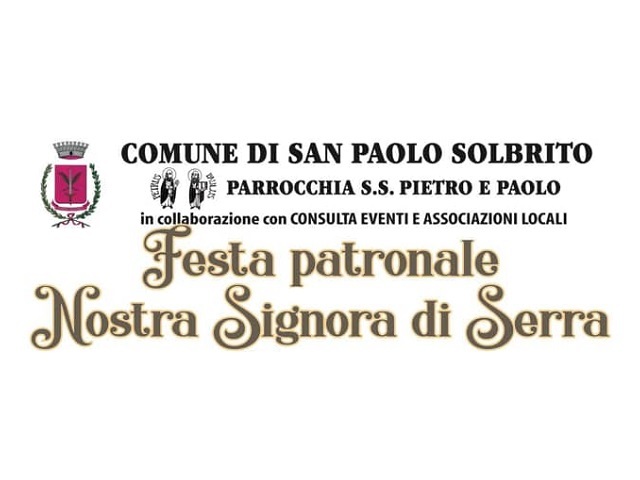 San Paolo Solbrito | Festa patronale di Nostra Signora di Serra 